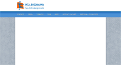 Desktop Screenshot of katja-buschmann.de